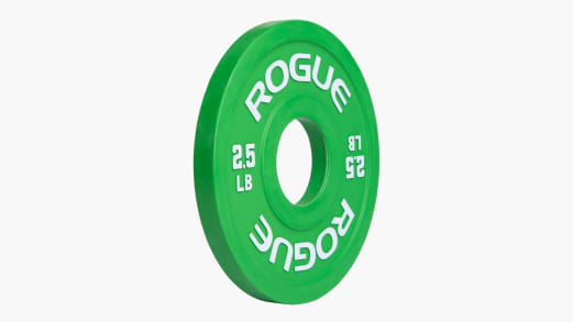 ROGUE KG チェンジプレート IWF公認品　2.5㎏　2枚ペア Rogue Friction Grip KG Change Plates (IWF) | Rogue Fitness